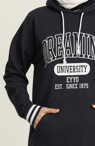 Dark Navy Blue Sweatshirt 9588-02