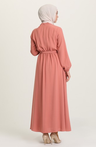 Robe Hijab Poudre 5024-04