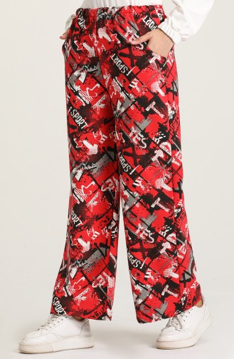 Pantalon Sport Rouge 0247A-01