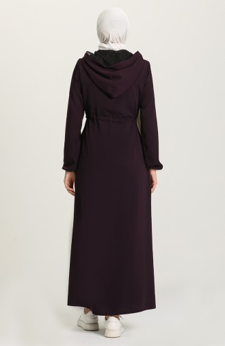 Plum Abaya 2043-05