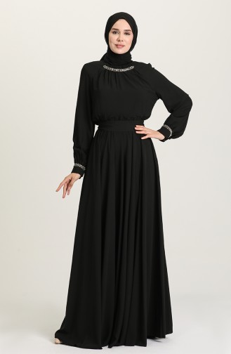 Robe Hijab Noir 61106-03