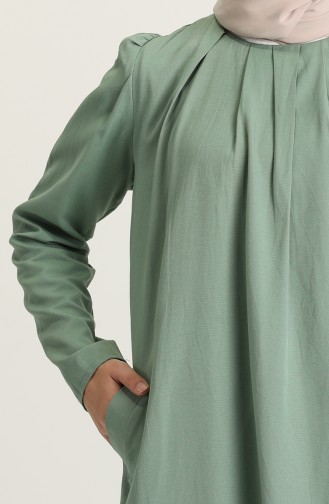 فستان أخضر حشيشي 3312-05
