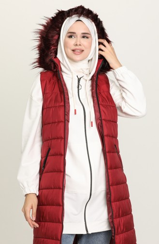 Gilet Sans Manches Bordeaux 4070-05