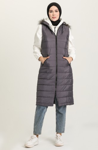 Gilet Sans Manches Gris 4070-07