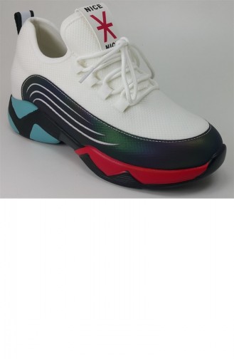 319 1 Guja Günlük Bayan Spor Ayakkab-Beyaz
