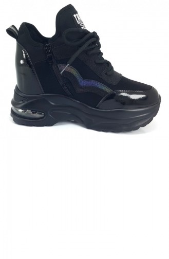 Guja 3004 Günlük Bayan Sneaker Ayakkabı-Siyah