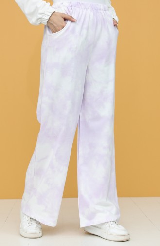 Light Lilac Track Pants 0246-02