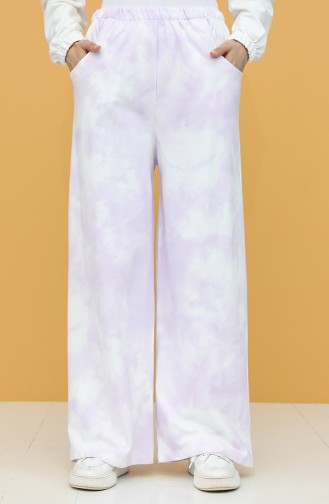 Light Lilac Track Pants 0246-02