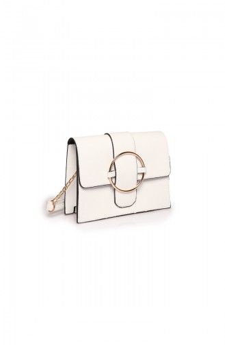 White Shoulder Bags 257Z-02