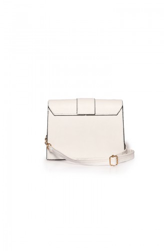 White Shoulder Bag 257Z-02