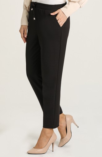 Pantalon Noir 6010-04