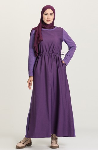 Robe Hijab Pourpre 3305-06