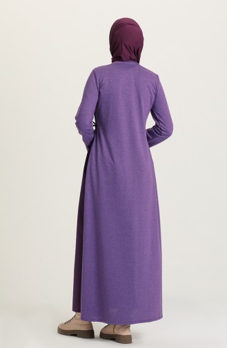 Robe Hijab Pourpre 3305-06