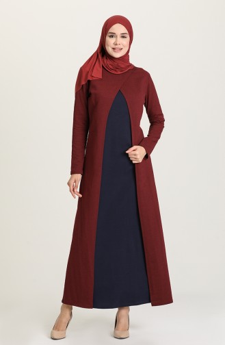 Robe Hijab Bleu Marine 3315-06