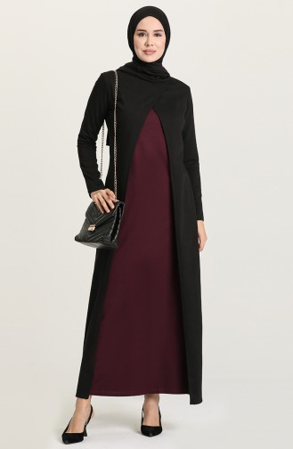 Robe Hijab Noir 3315-08
