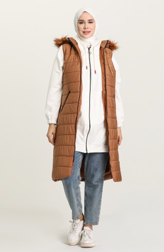 Gilet Sans Manches Tabac 4070-06