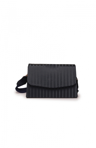 Navy Blue Shoulder Bag 261Z-02