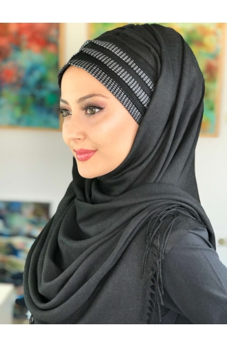 Turban Pret-a-Porter Noir 45-01