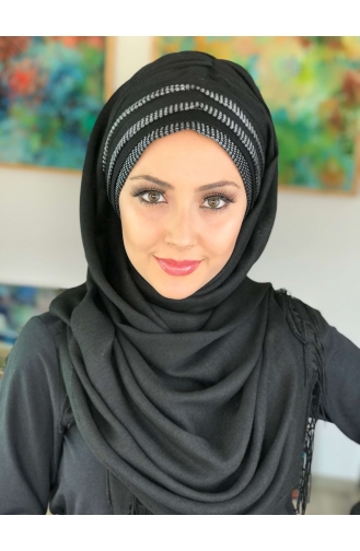 Turban Pret-a-Porter Noir 45-01