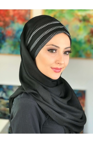 Turban Pret-a-Porter Noir 45-01