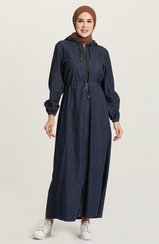 Navy Blue Abaya 0052-01