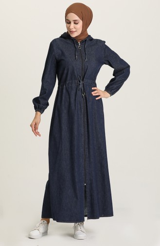 Navy Blue Abaya 0052-01