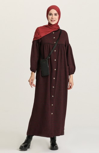 Plum Abaya 22K8444-05