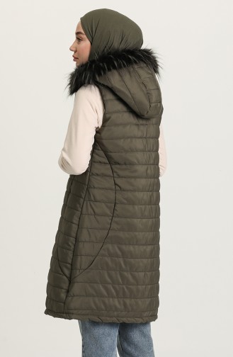 Khaki Gilet 5009-03