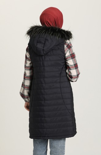 Navy Blue Gilet 5009-05