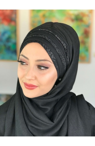 Turban Pret-a-Porter Noir 37-01