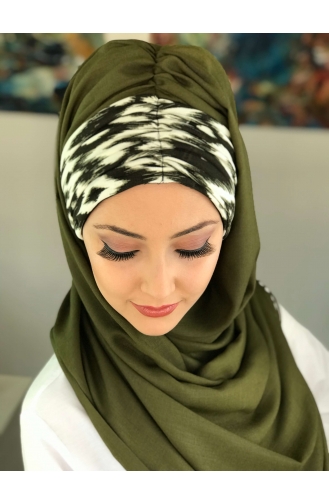 Turban Pret-a-Porter Vert huile foncé 30-01