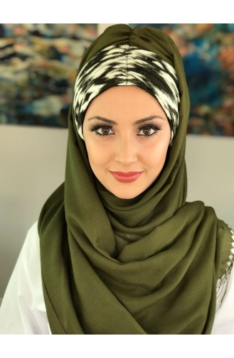 Turban Pret-a-Porter Vert huile foncé 30-01