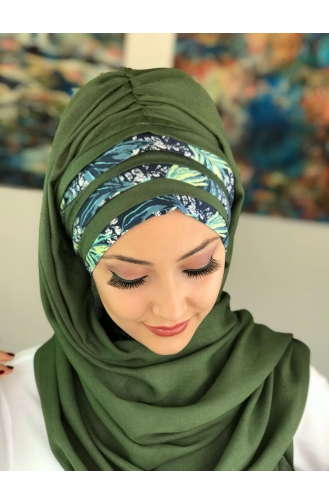 Turban Pret-a-Porter Vert Foncé 24-01