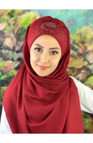 Turban Pret-a-Porter Bordeaux 6-02