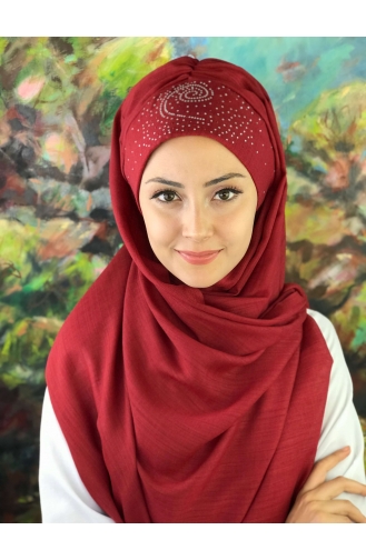 Turban Pret-a-Porter Bordeaux 6-02