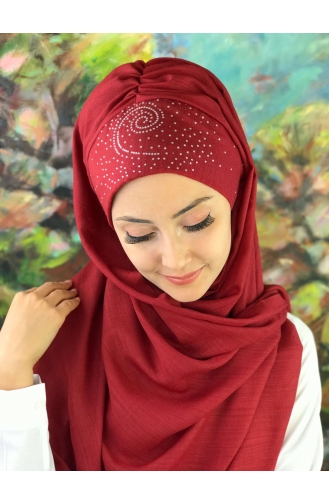 Turban Pret-a-Porter Bordeaux 6-02