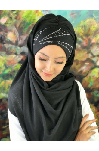 Black Ready to Wear Turban 5-01