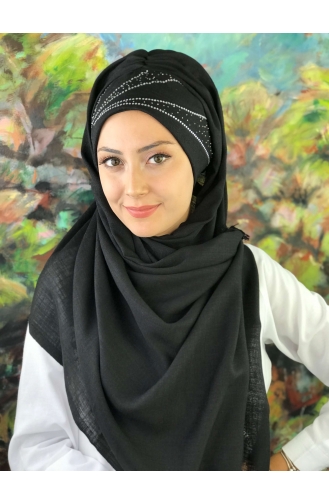 Black Ready to Wear Turban 5-01