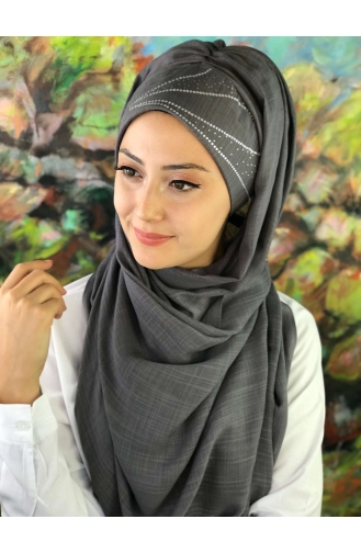 Turban Pret-a-Porter Gris Foncé 5-02