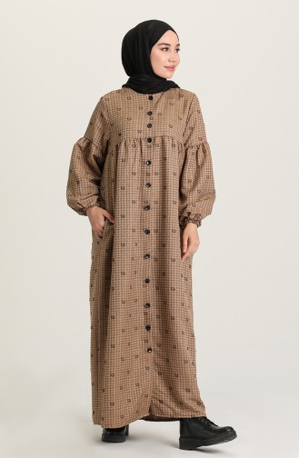 Mink Hijab Dress 22k8456-06