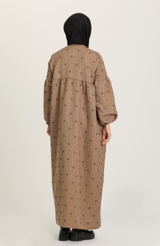 Mink Hijab Dress 22k8456-06