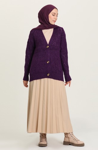 Purple Cardigans 1501A-02