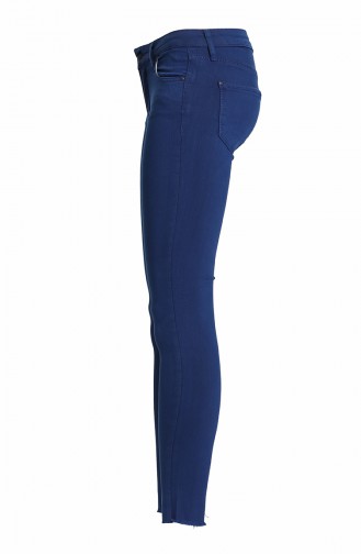 Pantalon Bleu Foncé 3518-01