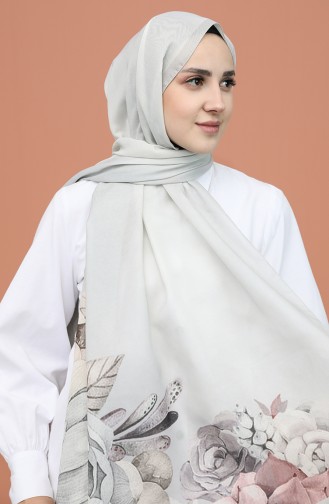 Silver Gray Shawl 90808-11