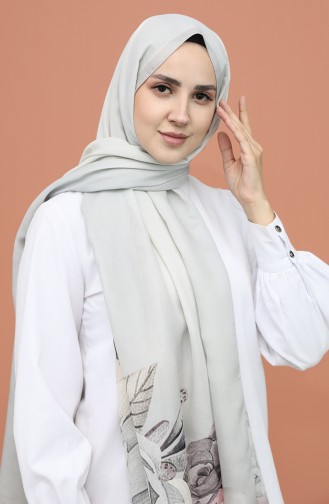 Silver Gray Shawl 90808-11