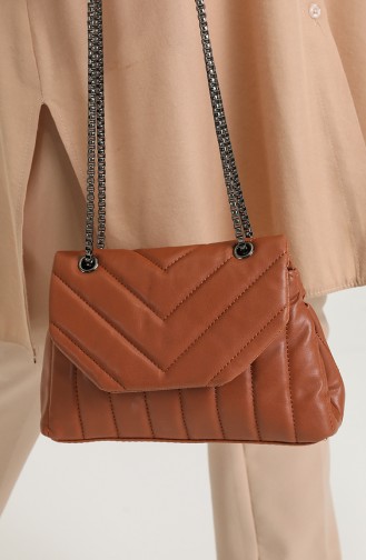 Tan Shoulder Bags 3610A-19