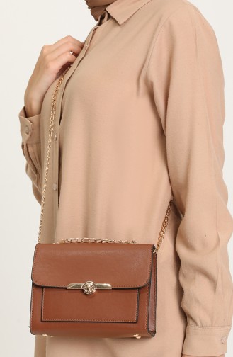 Tan Shoulder Bags 4002A-19