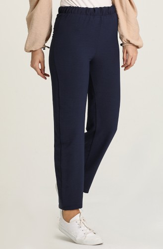 Pantalon Bleu Marine 25514-01