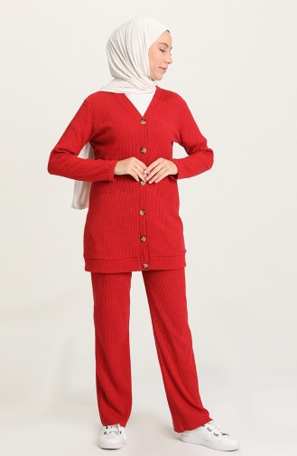 Claret Red Suit 5555-03