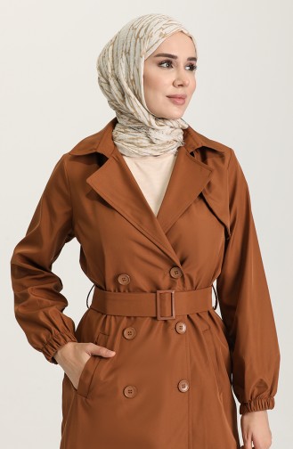 Tobacco Brown Trench Coats Models 3001-06